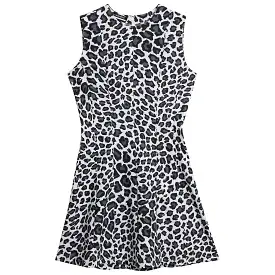 Womens Gabriella Printed Dress BW Leopard - W23