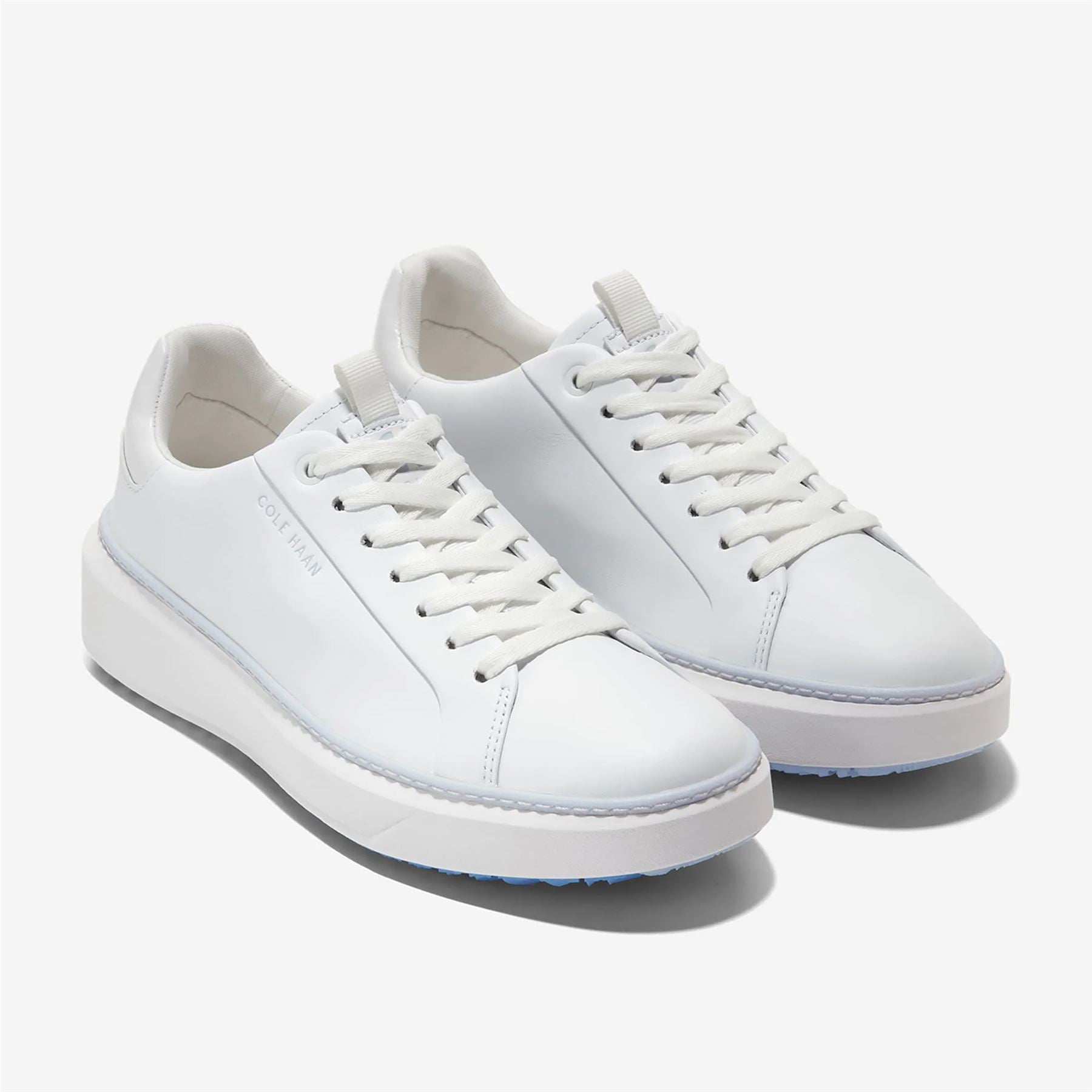 Womens GRANDPRO Topspin Golf Shoes White/Heather - SS24