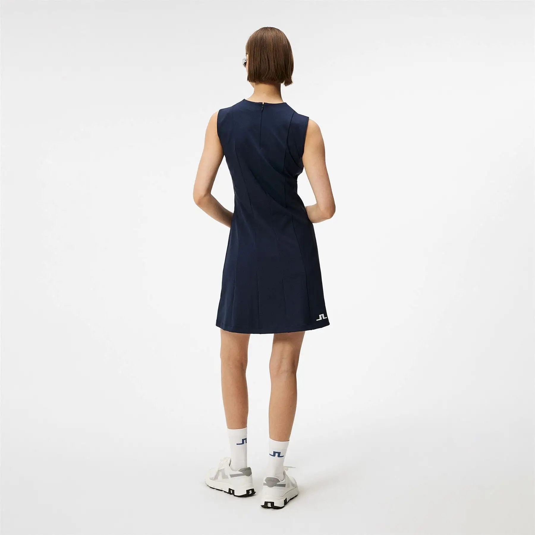 Womens Jasmin Lux Sculpt Dress JL Navy - SS24